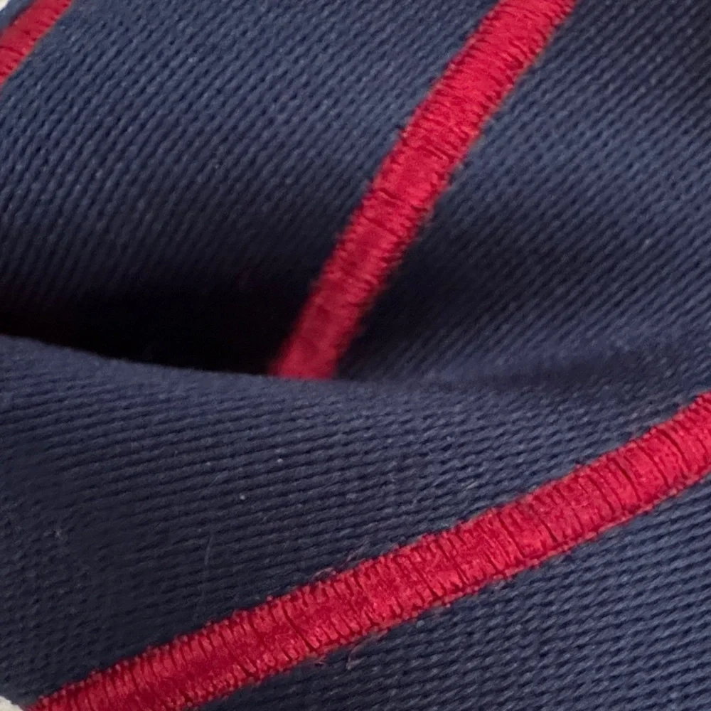 Janie and Jack Classic Navy and Red Bow Tie